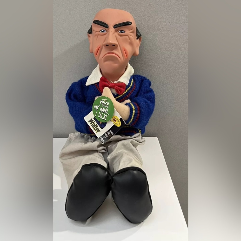 Jeff Dunham Comedian Talking Walter Doll Signed Doesn’t Work